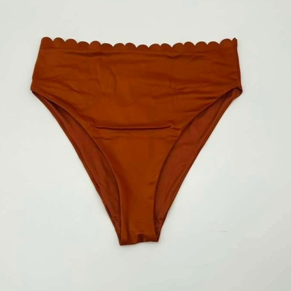 Agua Bendita‎ Luxury Bikini Bottoms – Brownish-Orange - Size Large - NWT